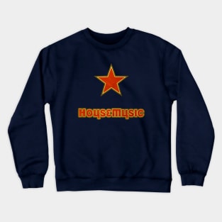 HOUSE MUSIC SOVIET STYLE Crewneck Sweatshirt